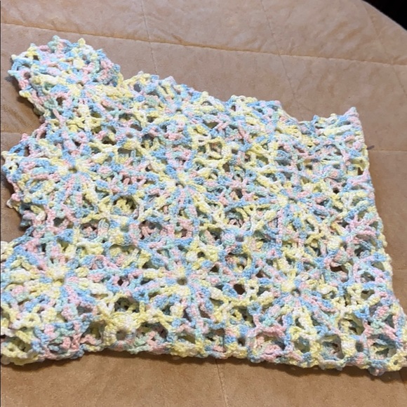 Handmade crochet Infant duvet - Picture 2 of 3